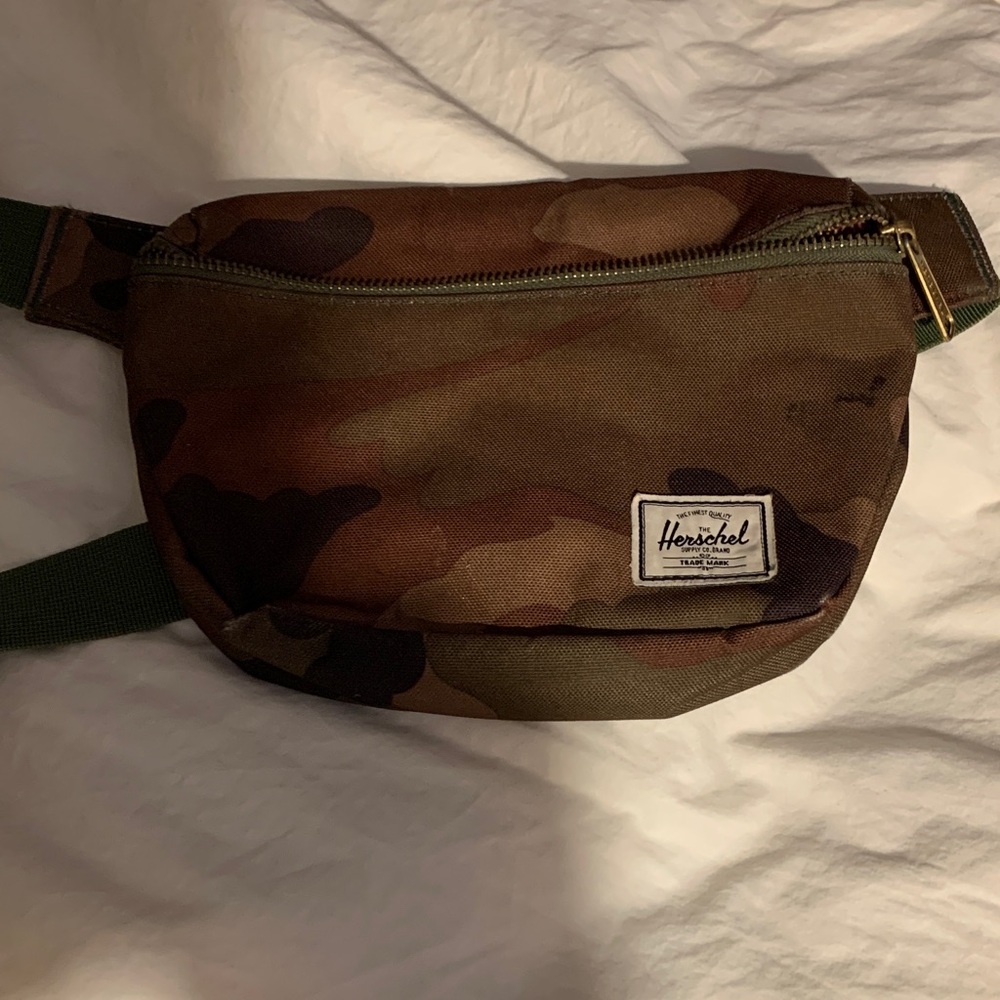 Herschel Supply Company Brown Camo Belt Bag
